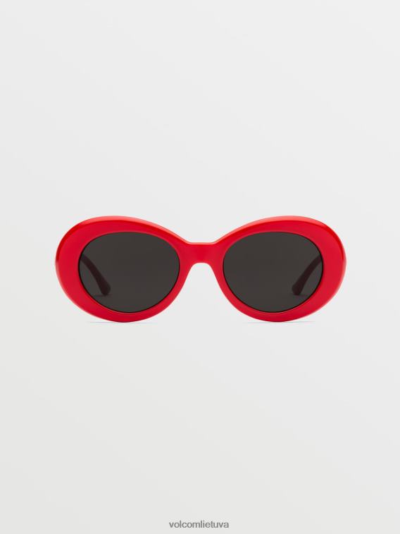 akiniai nuo saulės blizga raudona/pilka PL02T546 lauke unisex