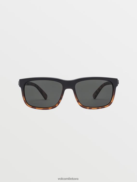 perukas akiniai nuo saulės matinis tamsus/pilkas poliarinis PL02T485 lauke unisex