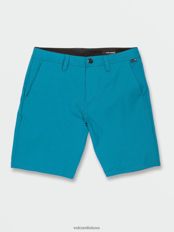 slub frickin cross shred šortai vandenyno žalsva PL02T752 lauke unisex