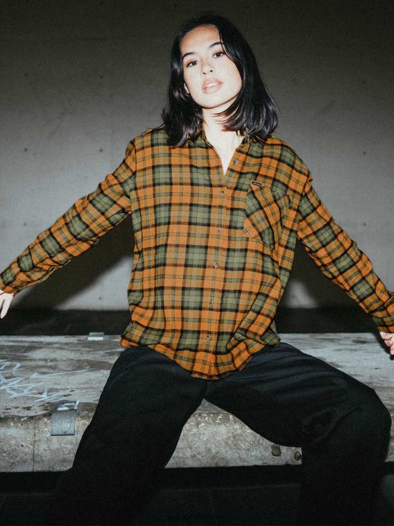 oversize me marškinėliai ilgomis rankovėmis juodas PL02T772 apranga moterys