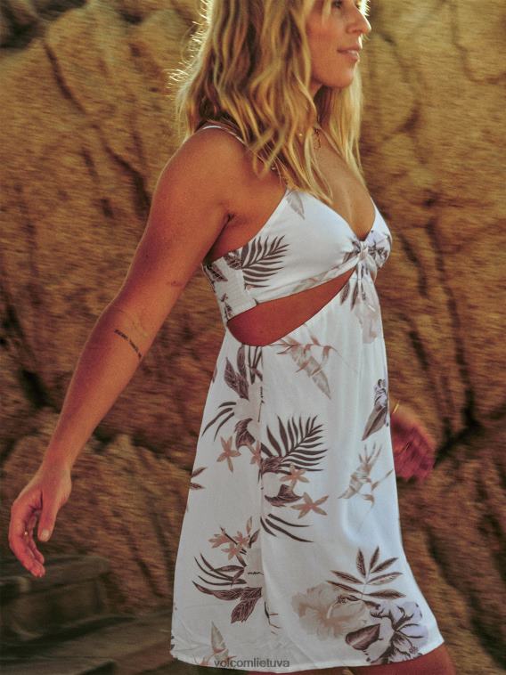 coco ho kirpimo suknelė baltas PL02T879 apranga moterys