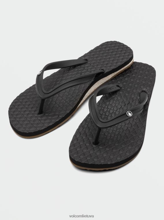 eco concourse sandalai juoda balta PL02T1015 avalynė moterys
