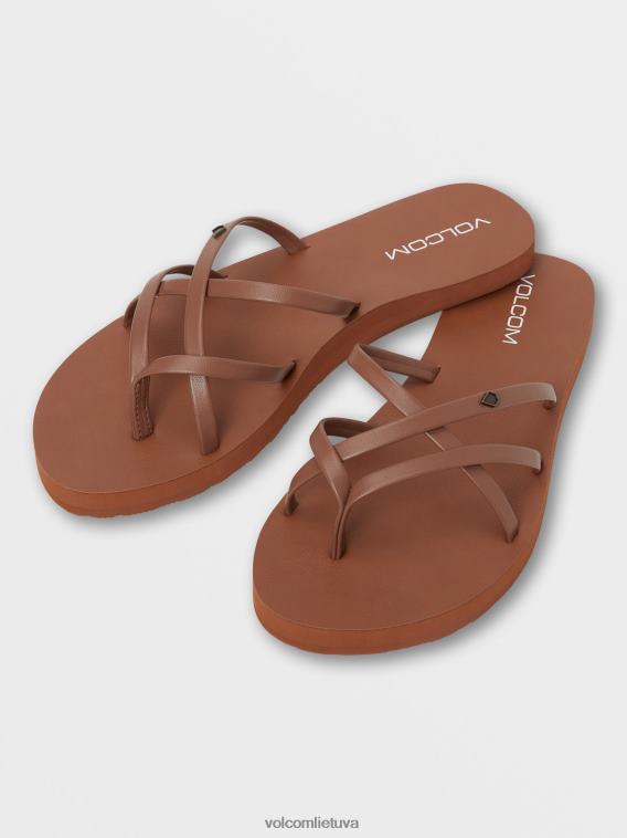 nauji mokykliniai ii sandalai konjako PL02T988 avalynė moterys