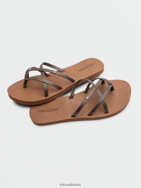 nauji mokykliniai ii sandalai rudas PL02T1013 avalynė moterys