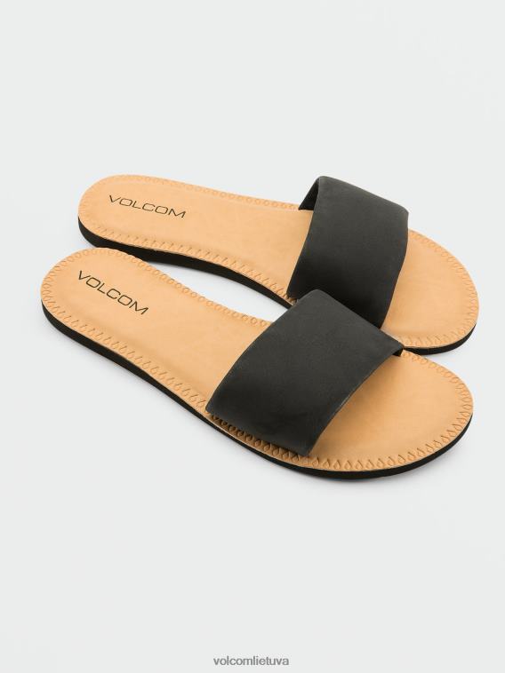 paprasti slydimo sandalai juodas PL02T1000 avalynė moterys