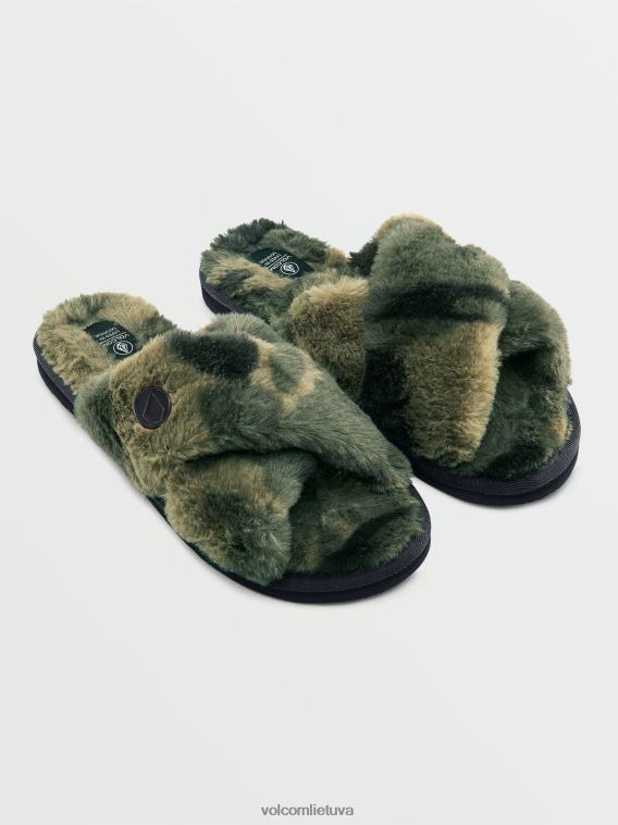gyveno su lounge slip sandal kamufliažas PL02T1044 avalynė moterys