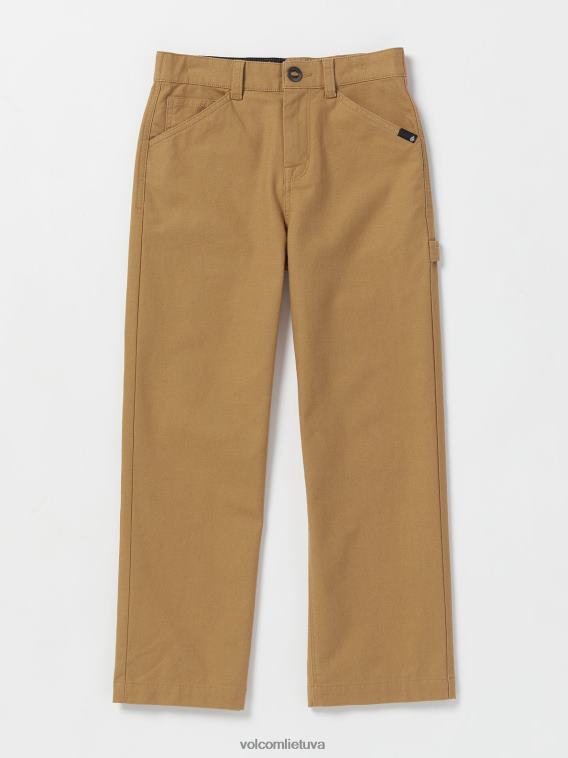 kraftines kelnes tabakas PL02T1265 apranga berniukai