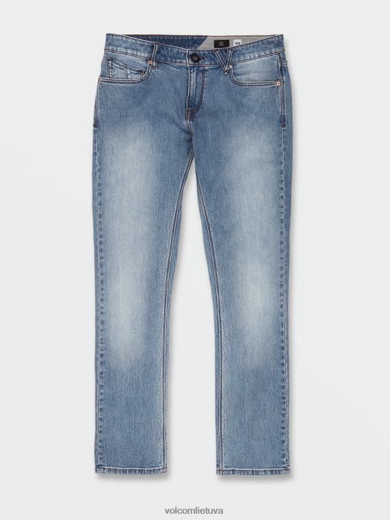2x4 siauri džinsai indigo PL02T360 apranga vyrų
